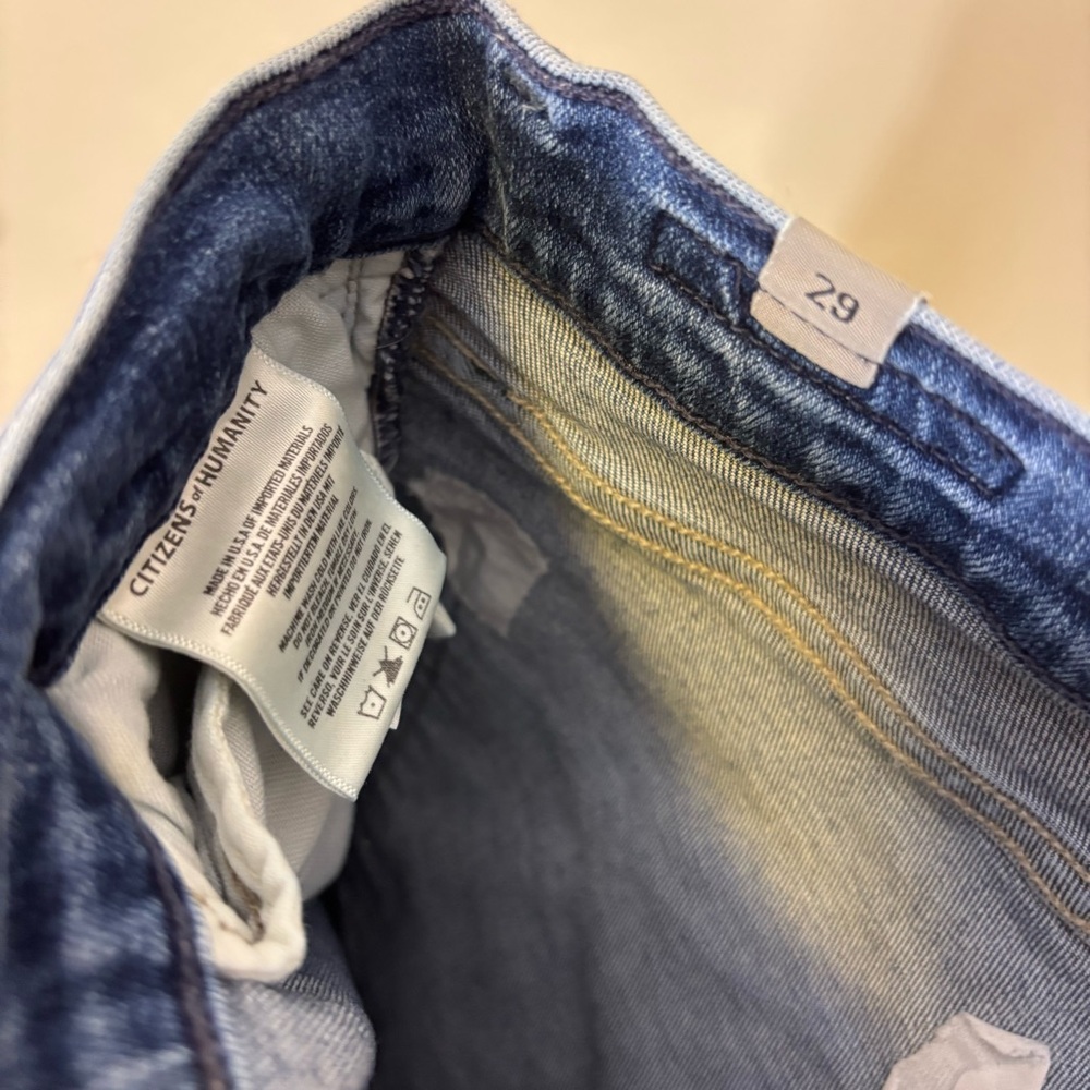 Citizens Of Humanity Rocket Crop High Rise‎ Skinny Denim Jeans 29 - Picture 5 of 7